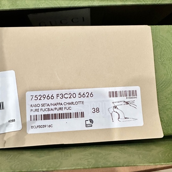 Gucci Satin Ankle-Cuff Heels - Picture 11 of 14